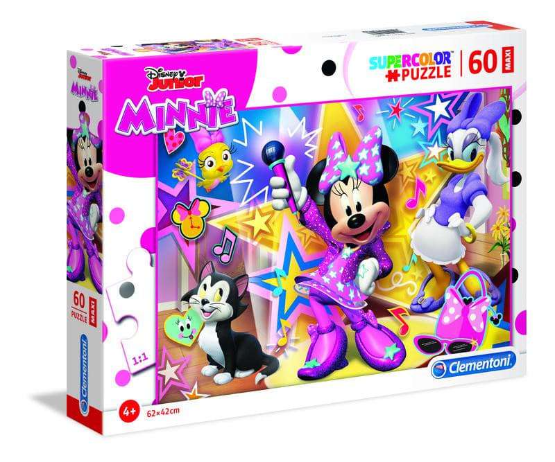 Пазл CLEMENTONI  Minnie Happy MAXI 60 деталей