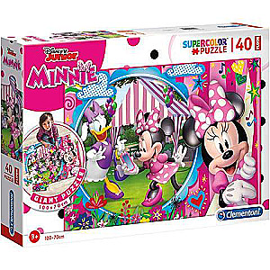 Пазл напольный 40 CLEMENTONI Minnie Happy