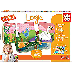 Puzzle EDUCA Детские игрушки, 6шт 3 деталей