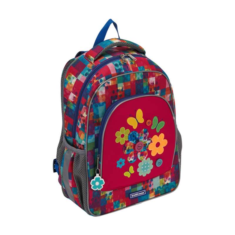 Школьный рюкзак 28x39x14, 520г. 15 L ErichKrause Ergo Line, Patchwork