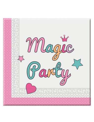 Салфетки Magic Party 33x33см, 20шт.