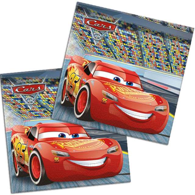 Салфетки Cars 33x33см, 20шт.