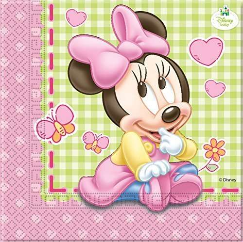 Салфетки Minnie Baby 33x33см, 20шт.