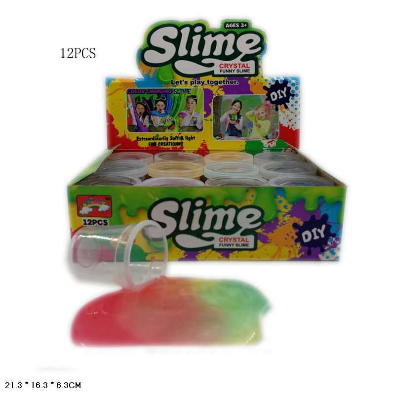 Гелевая масса SLIME, цветная