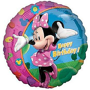 Folienballon 18 ''Minnie Happy Birthday''