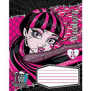 Тетрадь 12л линия Monster High 