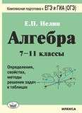 Алгебра 7-11кл Опред., св-ва, мет. решен. задач