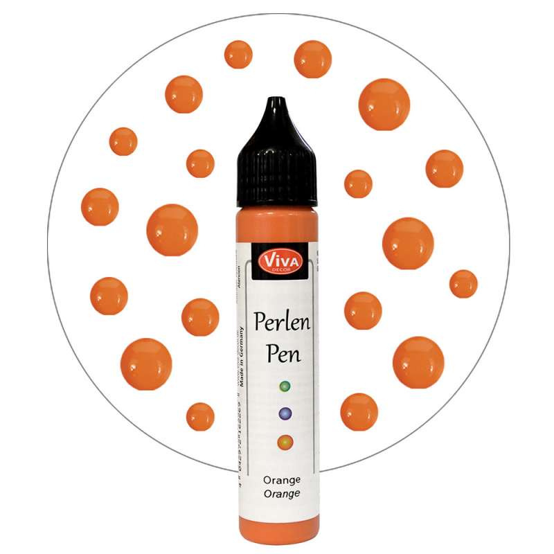 Жидкий жемчуг Viva Decor Perlen-Pen 28 ml - Orange