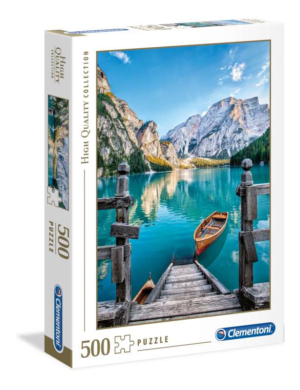 Пазл CLEMENTONI "Braies Lake" 500 деталей