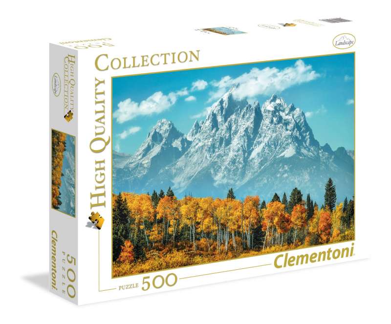 Пазл CLEMENTONI "Grand Teton in Fall" 500 деталей