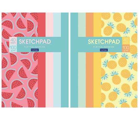 Блокнот SKETCHPad - Фрутоскоп 40л, А5