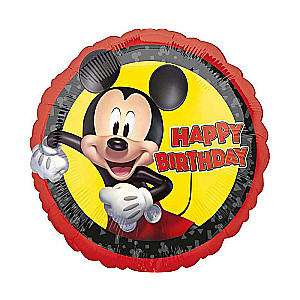 Фольгированный шар 18 Birthday Mickey Mouse