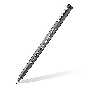 Маркер пигментный STAEDTLER 0,6 мм черный