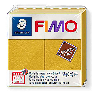 Полимерная глина Fimo LEATHER effect, 57 г., охра