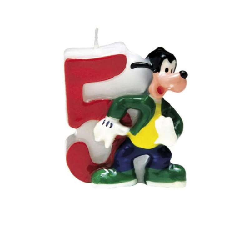 Свеча Goofy "5"