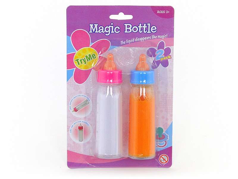 Набор бутылочек для кормления куклы Magic Bottle