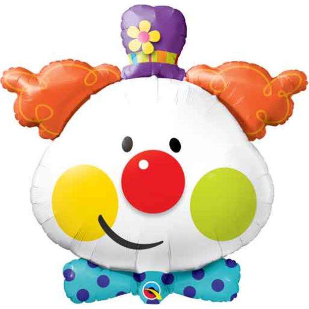 Фольгированный шар  "CUTE CLOWN " 91см