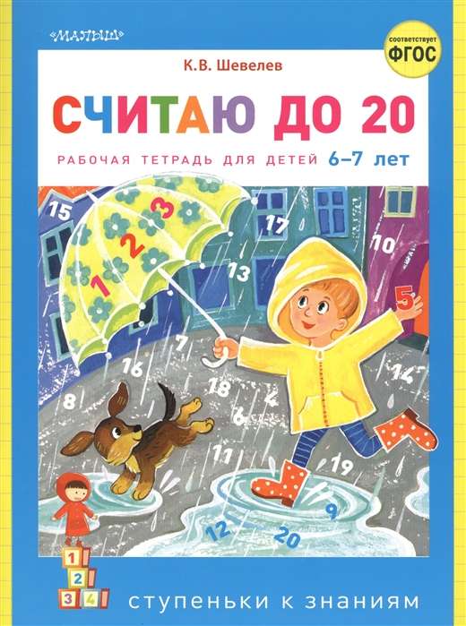 Считаю до 20. Рабочая тетрадь для детей 6-7 лет