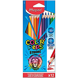 Цветные карандаши MAPED Color`Peps Strong 18 цветов