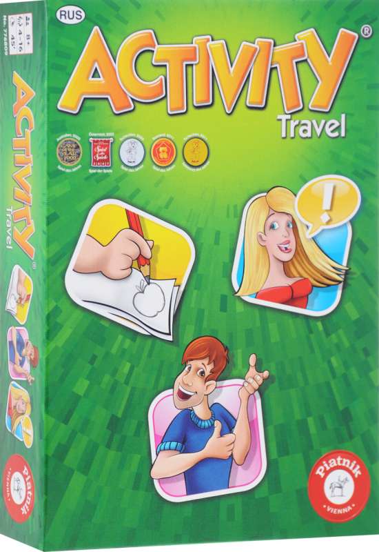 Настольная игра - Activity. Travel (компактная версия)