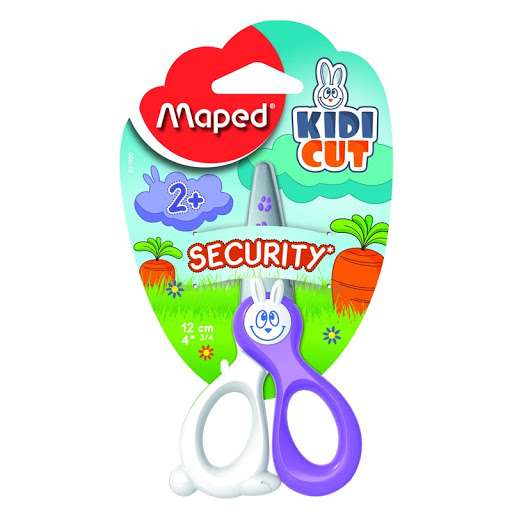 Ножницы MAPED KidiKut 12см в блистере