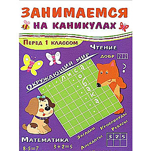 Занимаемся на каникулах. Перед 1 классом