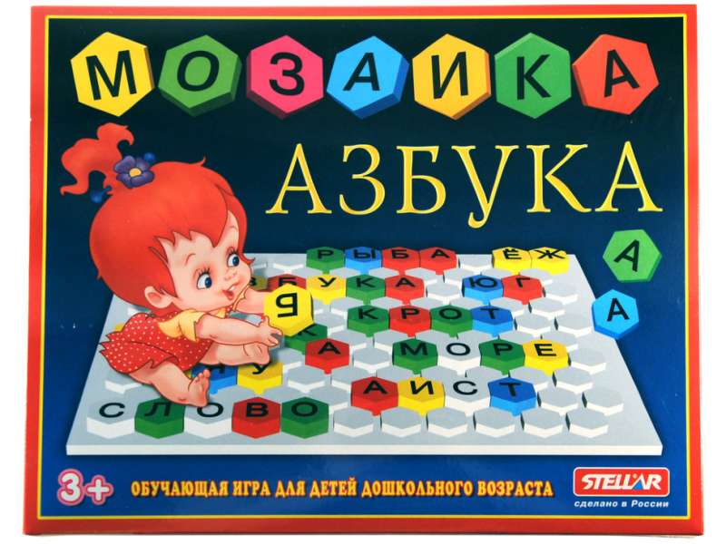 Настольная игра Мозаика. Азбука