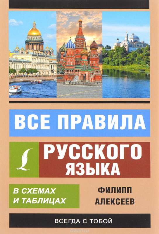 Все правила русского языка в схемах и таблицах