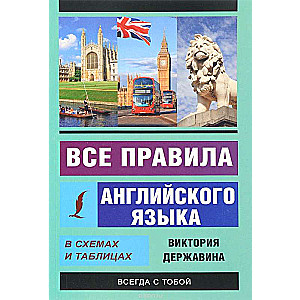 Все правила английского языка в схемах и таблицах