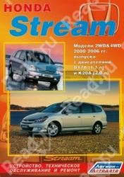 HONDA Stream с 2000 г. выпуска (бензин)