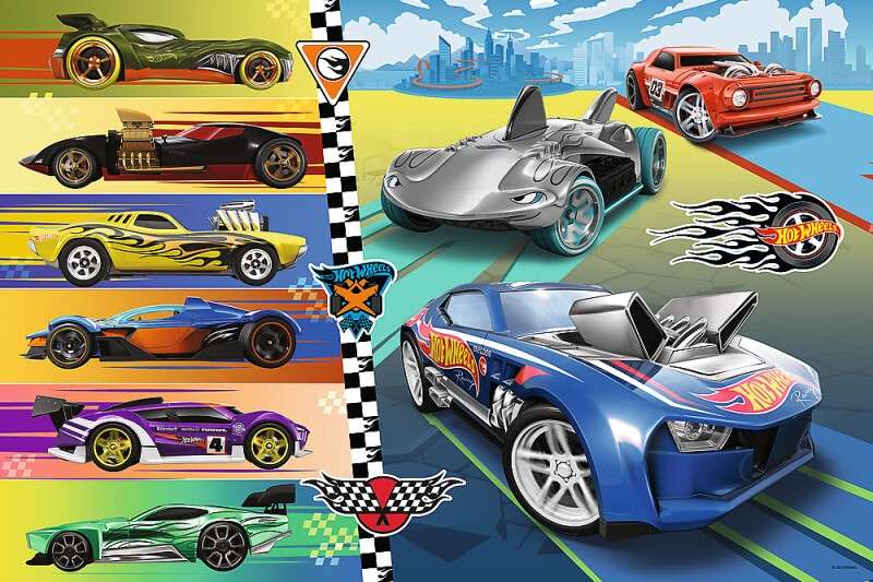 Пазл 24 Maxi Trefl: Fast Hot Wheels