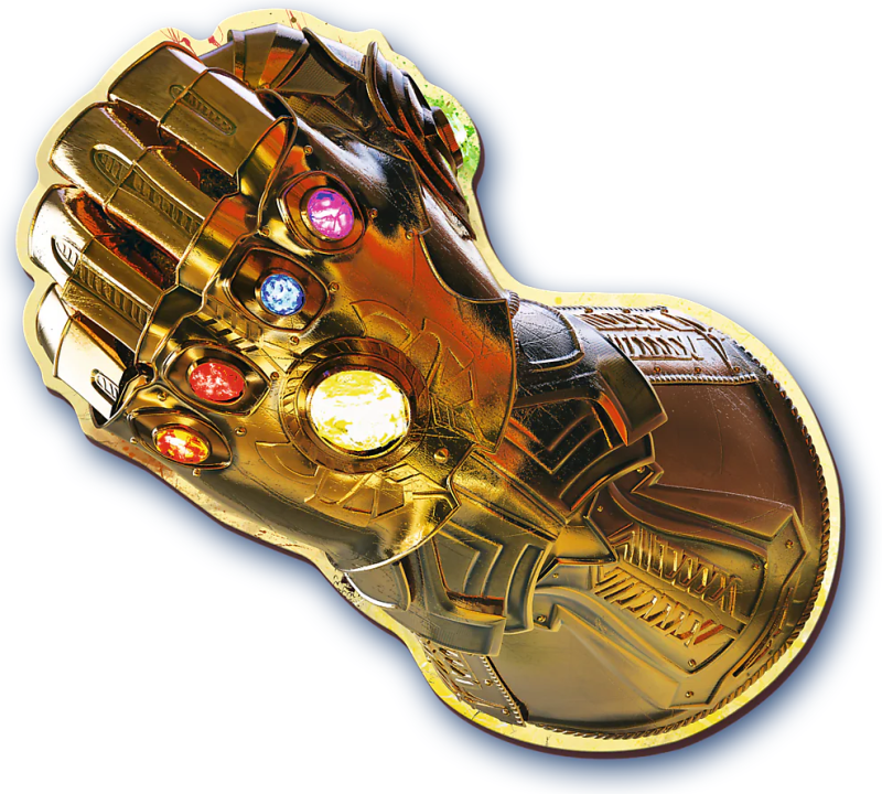 Пазл 500+5 Wooden Shaped Trefl: Infinity Gauntlet 