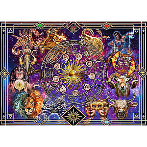 Пазл 1040 Trefl: Zodiac signs