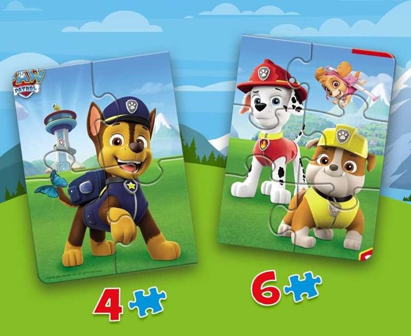 Пазл Baby Frame 2in1 Trefl: Paw Patrol