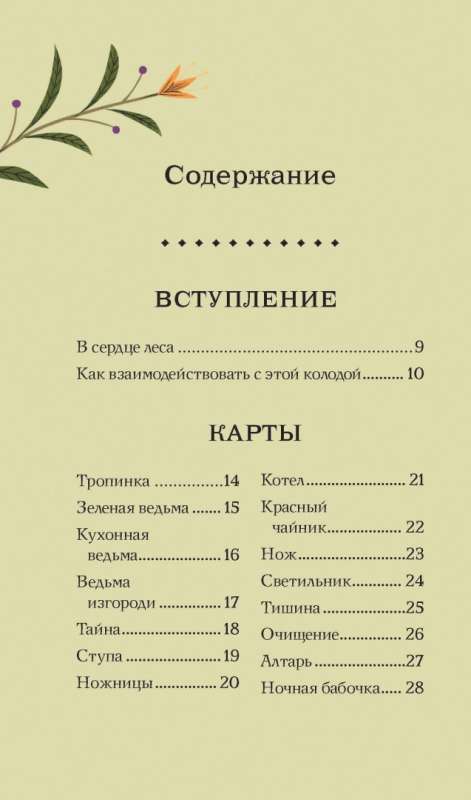 Тайный оракул Зеленой ведьмы (50 карт и руководство в подарочном оформлении)