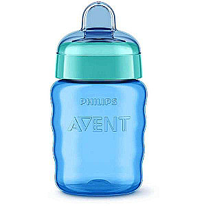 Обучающая бутылочка Philips Avent, 9 мес+., синяя 