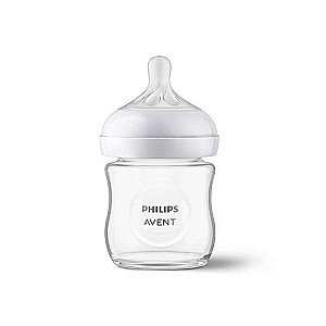 Стеклянная бутылочка для кормления Philips Avent Natural (природный поток), 0 мес+., 125 мл.