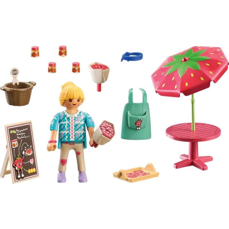 Playmobil - Homemade Strawberry: Jam Stall