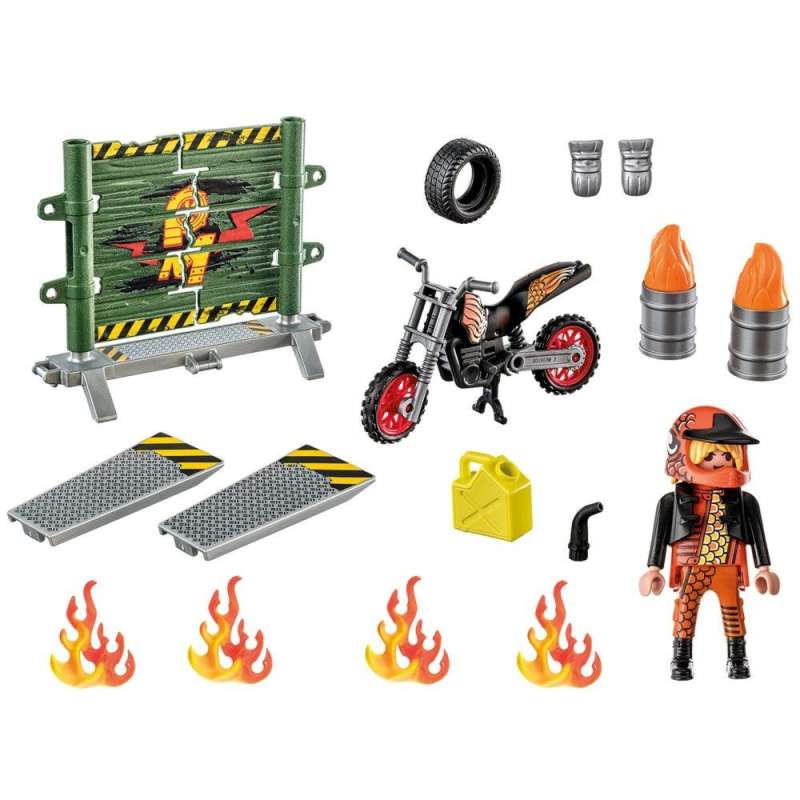 Playmobil - Starter Pack: Stuntshow Motorrad