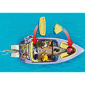 Конструктор - Playmobil City Life Honeymoon Speedboat Trip 