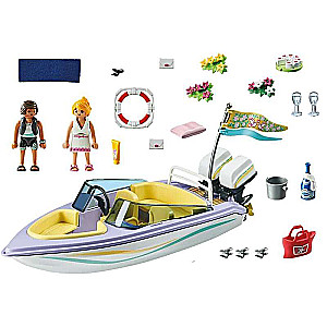 Конструктор - Playmobil City Life Honeymoon Speedboat Trip 