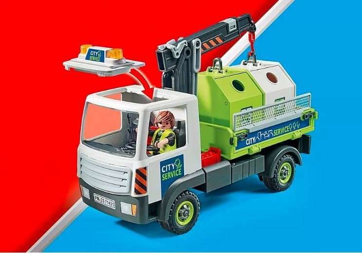 Конструктор - Playmobil Glass Recycling Truck with Container