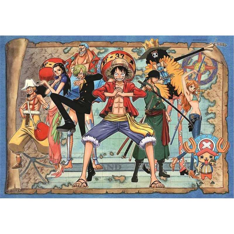 Пазл 500 Clementoni: Anime One Piece