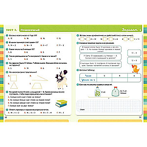 Начальная школа. Тесты. Математика. 1-2 классы