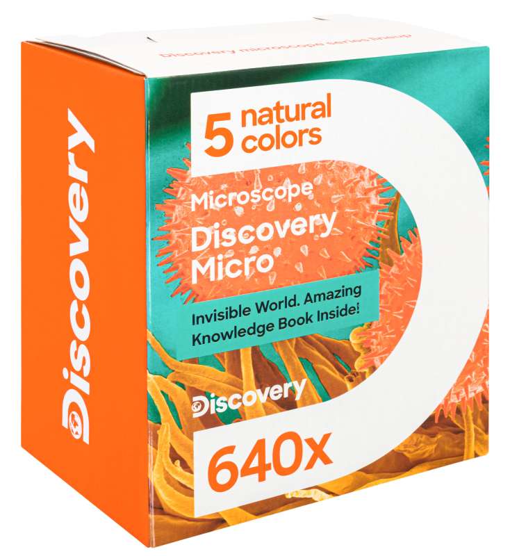 Микроскоп Discovery Micro Terra, 40x-640x, с книгой