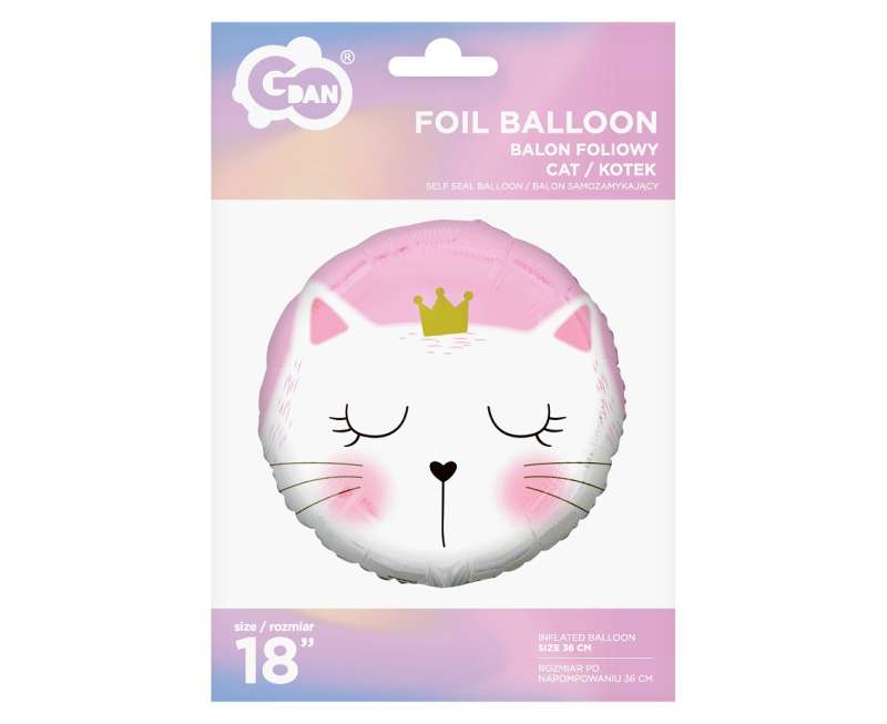 Folienballon 18 - Kat