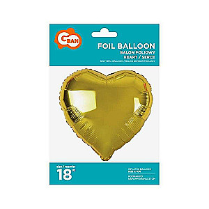 Folienball 18 - Goldenes Herz