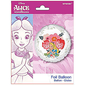 Folienballon 18 - Alice im Wunderland