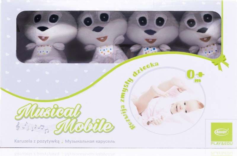 4BABY Карусель для кроватки 