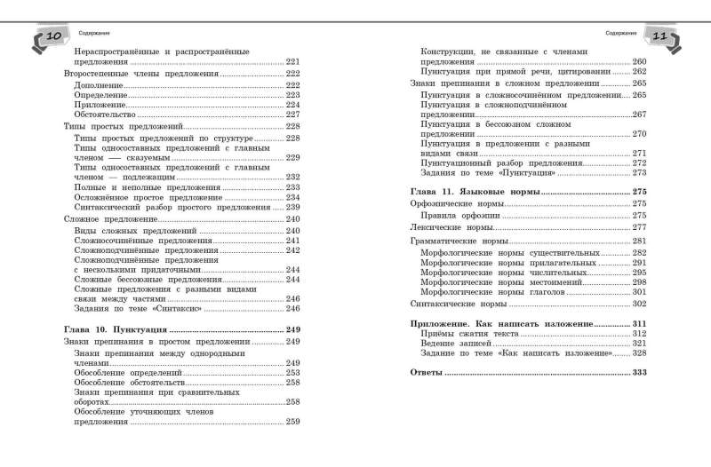 Справочник по русскому языку для 5-9 классов